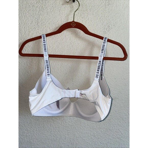 Victoria Secret Wear Everywhere Lightly Lined Wireless TShirt Bra White 34DD - Picture 5 of 11
